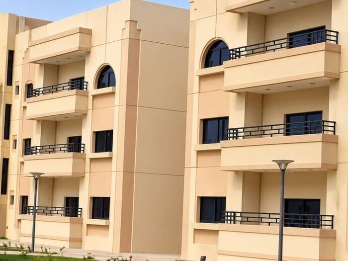 واجهة مبنى السكن – سكن أعضاء هيئة التدريس – جامعة الملك فيصل