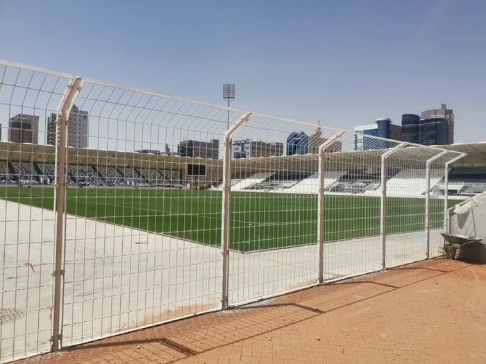 أسوار شبكية – ملعب نادي الشباب – الرياض